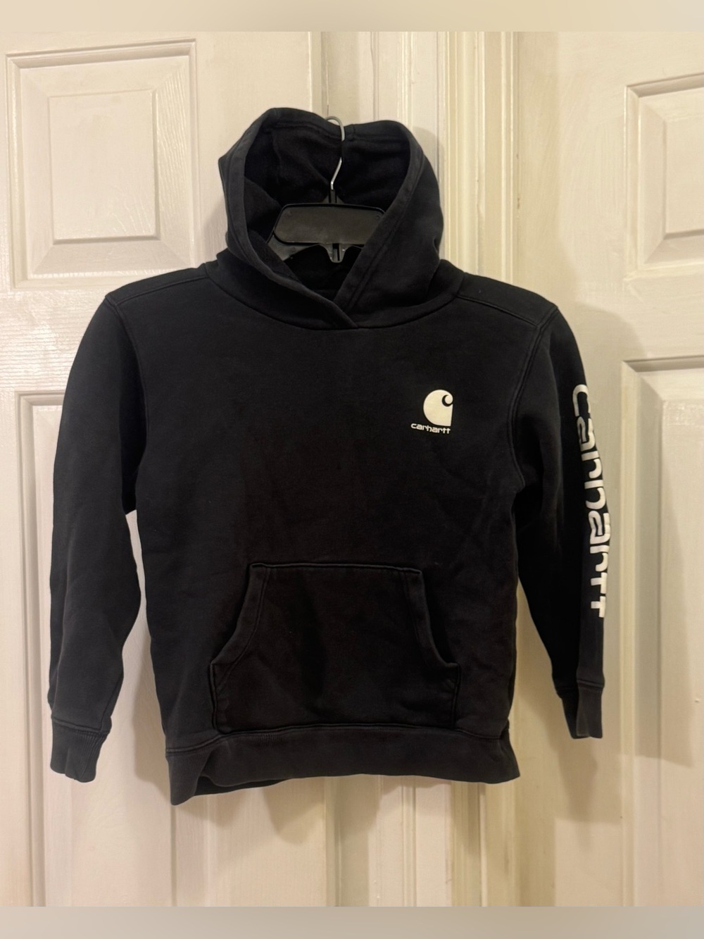 Like New Boys Carhartt Hoodie Sweater Size Small